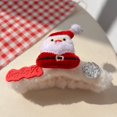 thumbnail image 3 of Cinta de pelo de Papá Noel para mujer y niña, pinza para el pelo, cuerda de pelo de felpa, tocado de fiesta de Navidad, diadema de moño de cola de caballo, Otoño e Invierno, 3 of 4