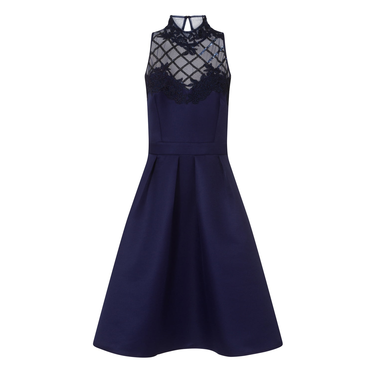 little mistress dress navy