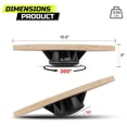 Aerobic Step Balance Board - 360° Rotation Wobble Platform for Fitness ...