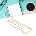 thumbnail image 3 of Funny Planner Clips, Gold Cute Flower And Arrowhead Shape Electroplating Processed Paper Clips For Office Home School, 3 of 8