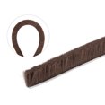 thumbnail image 5 of Uxcell Brush Weather Stripping Adhesive Felt Door Seal Strip 590.6Inch L x0.6Inch W Brown, 5 of 5