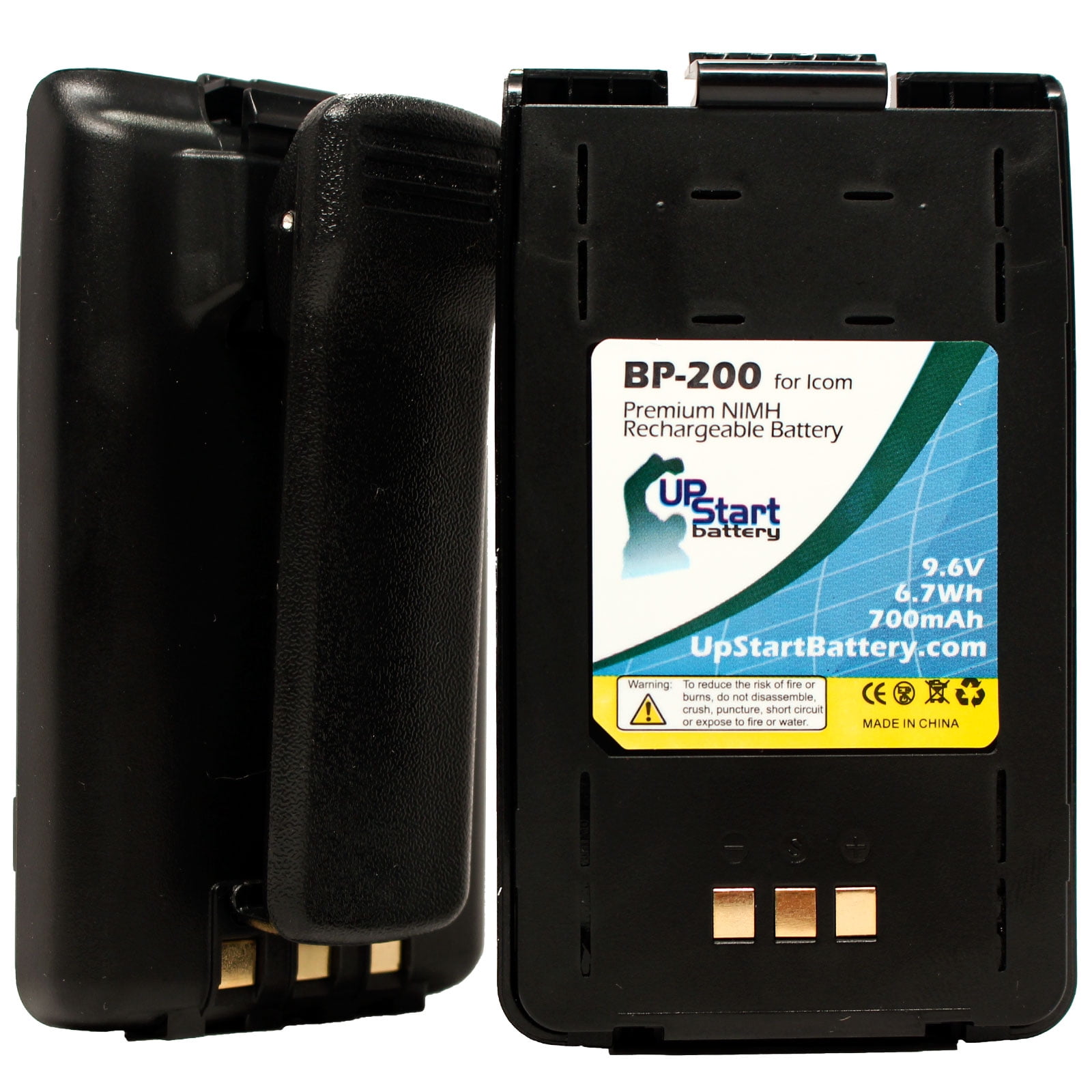 BP-200 BP-200H New Battery for ICOM IC-A23 IC-A5 IC-T8 IC-T81 Two Way Radio 