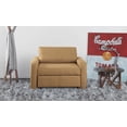 thumbnail image 2 of SOFA CAMA FRANCO SILLON MOSTAZA, 2 of 4