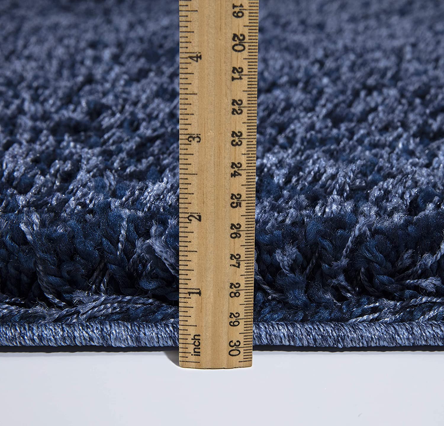 Nourison Feather Soft Contemporary Ivory Blue Area Rug