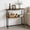 Rustic Brown, variant on Manora Farmhouse Console Table, 2-Tier Console Table, Narrow Sofa Table with Adjustable Feet for Entryway, Living Room, Rustic Brown