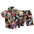 thumbnail image 2 of Uxgjfwu Kids Outfits Sets Beachwear Short Sleeve Shirts Shorts Sets Printed Casual Clothing Sets Toddler Boys Summer Clothing Set, 2 of 4