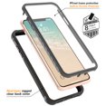 thumbnail image 3 of iPhone 11 Pro Max 6.5 Inch Privacy Glass Case All-Inclusive Clear Double Sided Tempered Glass Magnet Absorption Metal Bumper Frame Protective Case for iPhone 11 Pro max 6.5inch ,black, 3 of 7