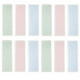 thumbnail image 1 of 45 tarjetas washi de plástico, tableros de muestra de cinta washi, 1 of 4