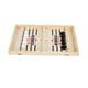 thumbnail image 5 of Juego rápido de disco de madera, juego de mesa, 2 jugadores, juguete clásico para deportes de interior, juego para amigos, adultos, familias, S, 5 of 9