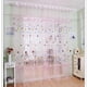 thumbnail image 5 of Panel de malla transparente con flores para ventanas, ideal para puertas de balcón, privacidad, protección UV y barrera contra insectos. Cortina decorativa de malla para patios y terrazas., 5 of 7