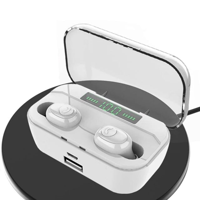 Manos Libres Audifonos Bluetooth 5.0 G6s Fralugio Originales Tws Blanco Fralugio Sport