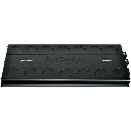 Audiopipe Apmi-2000 Car Amplifier - 1944 W Rms - 2000 W Pmpo - 1 Channel - Class D - 8 Hz To 180 Hz - 1 X 770 W @ 4 Ohm - 1 X 1.30 Kw @ 2 Ohm (apmi2000)