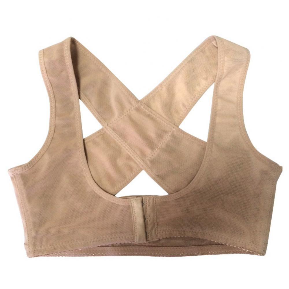 Chest Brace Up Women Posture Corrector Shapewear Breast Back Support X  Strap Bra Support Shaper Vest Tops 