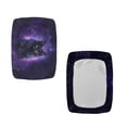 thumbnail image 3 of FOR U DESIGNS Cat Galaxy Boho Mandala Pattern Stool Covers Rectangle Soft Counter Bar Stools Cover Wear-Resistan Vanity Chair Cover Stool Upholstered Protector Slipcover, Set of 2, 3 of 9