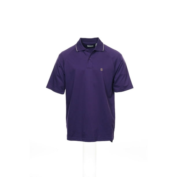 Izod Golf Men's Purple Polo Shirt - Walmart.com - Walmart.com