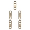 thumbnail image 1 of QualitChoice 10 Pieces Fishing Swivels High-ranking Easy Installment Professional Use Distinctive Long Service Life Tauten Line Acyclic3.5#（10pcs） 5Set, 1 of 6