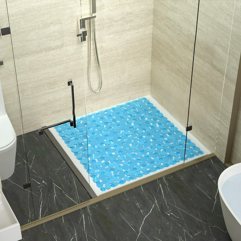 Square Shower Mats Non-slip Bath Mats Anti Mould Bath Mats With