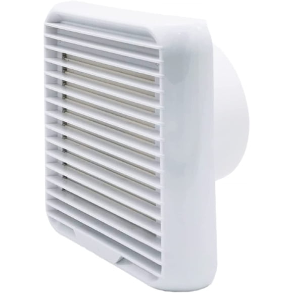 Ventilador de ventilación, ventilador de baño, ventilador doméstico, presión del viento, tipo obturador, extractor de aire, ventilador de cocina de 8 pulgadas, v,One Color-6 inches,One Color-6 inches