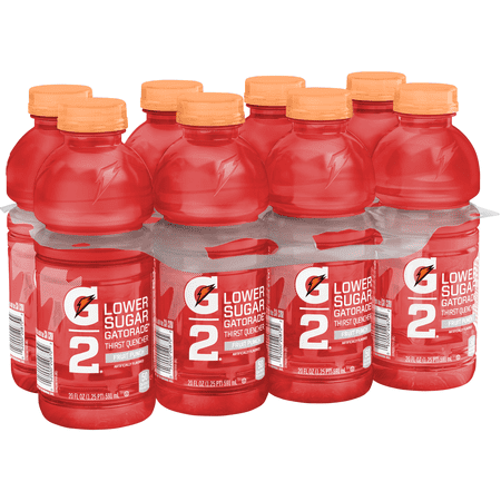 UPC 052000208702 product image for Gatorade G2 Thirst Quencher Lower Sugar Sports Drink, Fruit Punch, 20 oz Bottles | upcitemdb.com