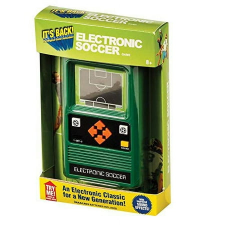 Basic Fun Electronic Soccer Handheld Game Toy Just Like Original 1978 Release 9503 by Schylling