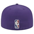 thumbnail image 4 of Men's New Era  Purple Charlotte Hornets Statement Edition Jersey Hook 59Fifty Fitted Hat, 4 of 5