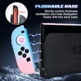 thumbnail image 3 of Fzchun Coque Rigide de Protection pour Nintendo Switch 2 (2025), Coque de Protection PC pour Joy Con, Protecteurs de Manette JoyCon Détachables Antichoc et Résistants aux Rayures, 6 Poignées - Bleu Rose, 3 of 4