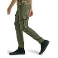 thumbnail image 4 of Wrangler® Boys Pull-On Cargo Jogger Pants, Sizes XS-XL, 4 of 8