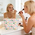 thumbnail image 6 of DefiDgd Colorful Heart Printed Makeup Pouch,Small Portable Zipper Cosmetic Storage Bag,Soft Fabric Organizer for Women,Daily Essentials for Travel Camping Shopping(A), 6 of 6