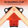 thumbnail image 4 of Scienceny Clip de posicionamiento ajustable de ángulo de 90 grados, 4 Uds., reparación de muebles DIY, soporte de esquina para pecera, Artesanía, 4 of 6