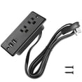 thumbnail image 2 of Enchufe Plano HHSOET para Regleta de Alimentación Empotrada con USB, 2 of 2
