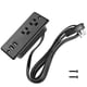 thumbnail image 2 of Enchufe Plano HHSOET para Regleta de Alimentación Empotrada con USB, 2 of 2