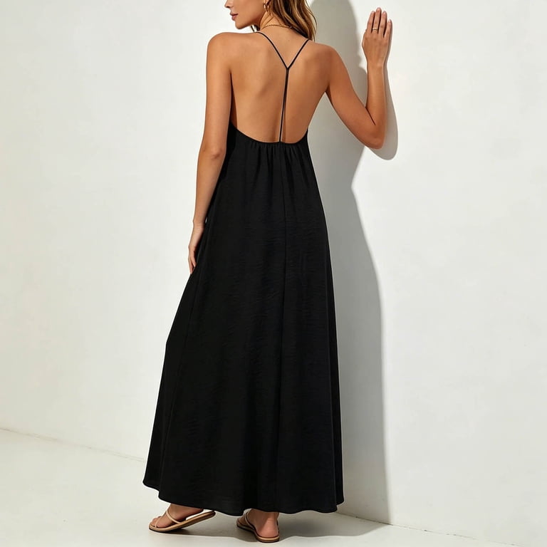 long slip dress casual Silver Silk Slip Dress