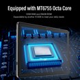 thumbnail image 4 of 4G LTE Tablet, 10.1 Inch HD Tablet 7000mAh Dual Cabinet Speakers 2 In 1 GPS WiFi With  Keyboard For Entertainment For  13 Grey US Plug, 4 of 8