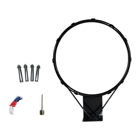 amagogo Basketball Hoop, Replacement Wall-Mounted Backboard, Classic Portable Court Hoop 45cm