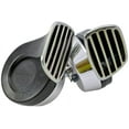 thumbnail image 3 of Hs 22.346 12 Volt Twin High / Low Tone Electromagnetic Horns Covers and Grilles Chrome, 3 of 4