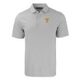 thumbnail image 2 of Men's Cutter & Buck  Gray/White Tennessee Volunteers Forge Eco Double Stripe Stretch Recycled Polo, 2 of 3