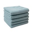 thumbnail image 1 of Hioecau 5Pcs Microfiber Dishcloths Absorbent Textured Reusable Rag Kitchen Cleaning Cloth for Washing Dishes Wiping Glassware, 1 of 8