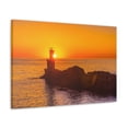 thumbnail image 5 of Sun Lighthouse Sunset Forest Floral Nature Photography Canvas Wall Art for Home Decor Ready-to-Hang, 5 of 18