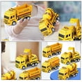 thumbnail image 3 of ColoMX 4 Uds. De juguetes para camiones de construcción para niños pequeños, coches pequeños, camión de juguete para niños, regalo de fiesta de cumpleaños para niños pequeños, 3 of 8
