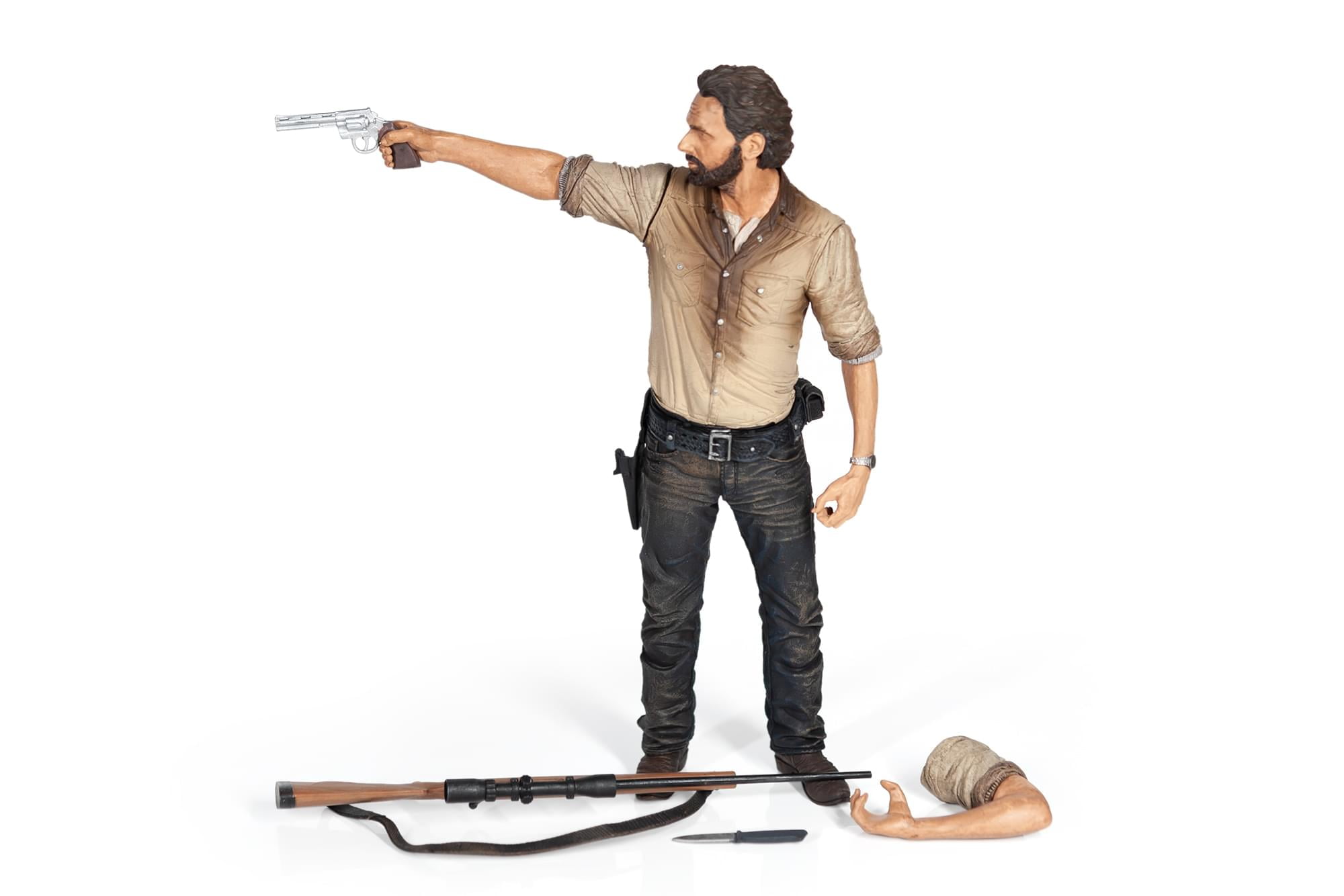 rick walking dead figure