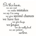 thumbnail image 2 of Clearance under $5! Wall Decals Kingtowag Mural Decals, Decor This House Removable Room Wall Home Stickers Mural in Art Swinging Home Decor Bedroom Stuff for Women, Sofa Tv Background, 2 of 9