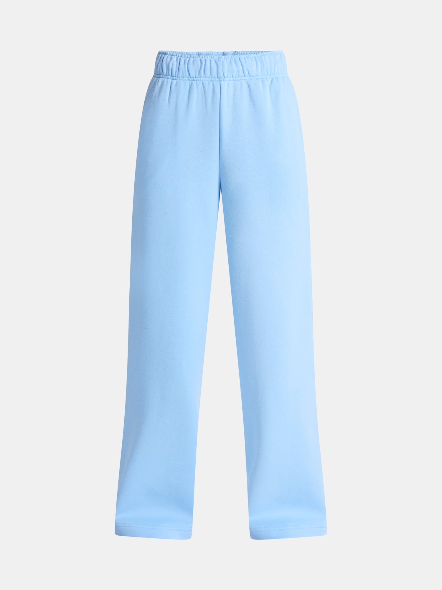 No Boundaries Soft Fleece Wide Leg Pants, 30” Inseam, 1 or 2-Pack, Women’s XXS-4X
