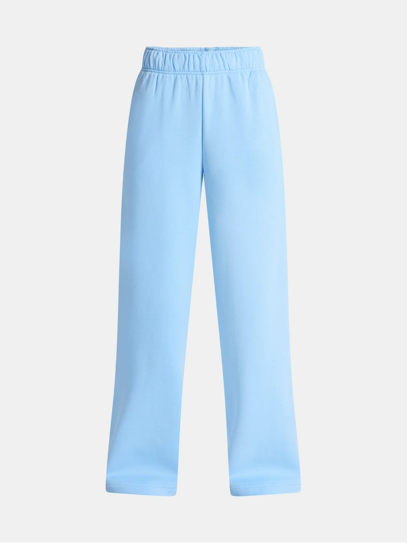 No Boundaries Wide-Leg Foldover Fleece Pants, 30'' Inseam