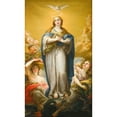 thumbnail image 2 of Vicente López Portaña 16x24 Black Ornate Framed Double Matted Museum Art Print Titled: The Virgin of the Immaculate Conception, 2 of 5