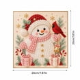 thumbnail image 2 of Christmas Pearl Diamond Art Kits for Adults 5D Pearl Diamond Painting Kit, DIY Christmas Diamond Art Craft for Home Wall Decor Holiday Gift 7.87''x7.87'', 2 of 4