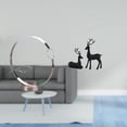 thumbnail image 2 of Portabotellas de vino,Soporte para botellas de vino,soporte para botellas de vino,estante de hierro,Estatua de reno,Estatua de reno negro,decoración del hogar,arte y artesanía,Figura de, 2 of 8