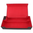 thumbnail image 2 of Caja de Almacenamiento de Tarjetas, Estruce de Cuero de Pus incluye un Cajón Pequero, Caja de Almacenamiento de Tarejetas Con Cierre Magnético para Más de 550 Tarjetas de Juego, 2 of 7
