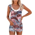thumbnail image 1 of Fridja Womens Personalized Printing Tops Sling Strap Vest Tops, 1 of 6