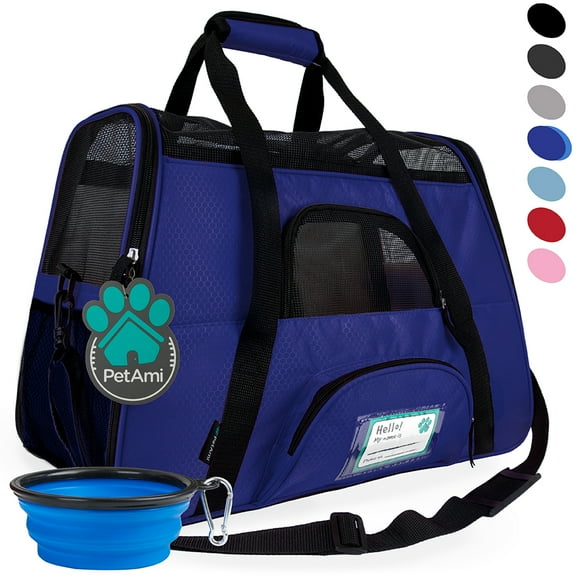 PetAmi Premium Airline Approved Soft Sided Pet Carrier