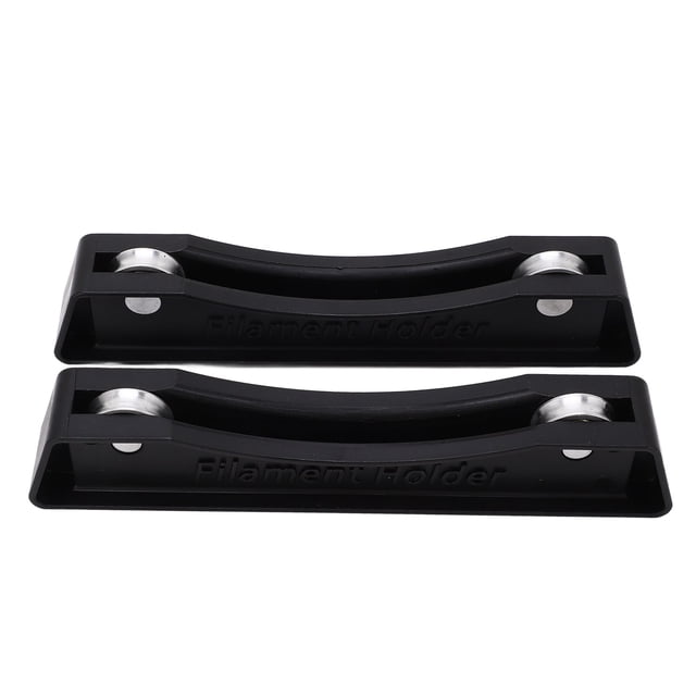 2 soportes para filamento de impresora 3D con rodamiento ajustable para rollos FDM, PLA y ABS.